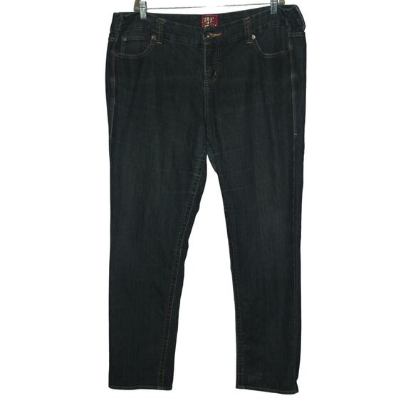 Torrid Jeans Plus Size 20 Straight Leg Dark Denim - Picture 1 of 6